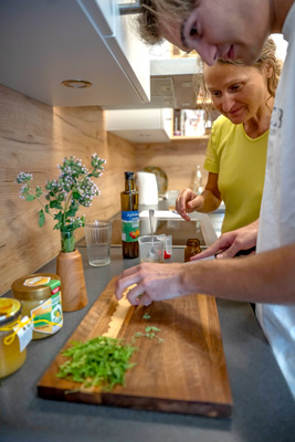 Immunbooster-Workshop: Herstellung von Naturheilmitteln, Schritt 1